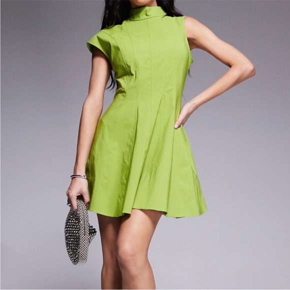 ASOS Dresses & Skirts - ASOS NWT green spring mini dress